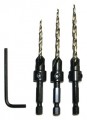 Insty Bit 82603 Quick Change Taper Drill Countersink Set